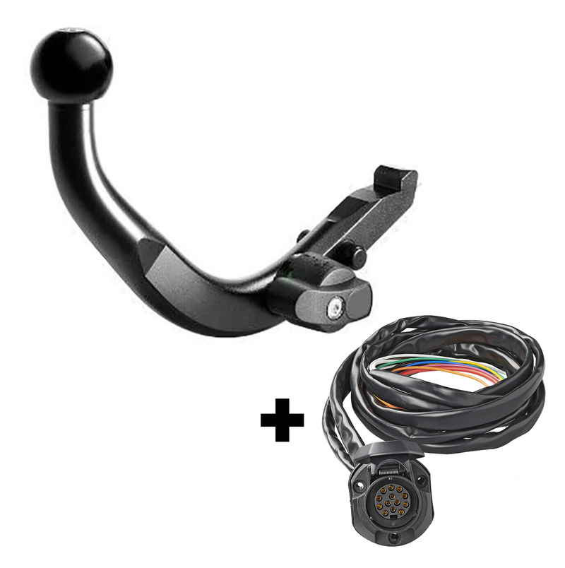 Trekhaak dia. + kabelset 13P Mii/Citigo/Up! 11-